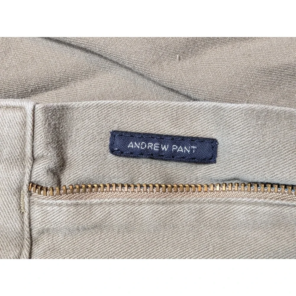 Polo Ralph Lauren Chino Mens Pants Andrew Pant Khaki 32x31 Relaxed Pleated W34